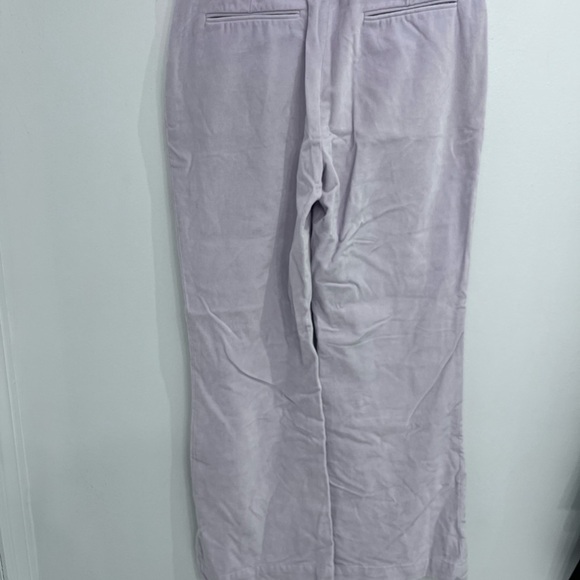 ESCADA sport lilac wide leg pant size 36 velvet - Picture 4 of 12
